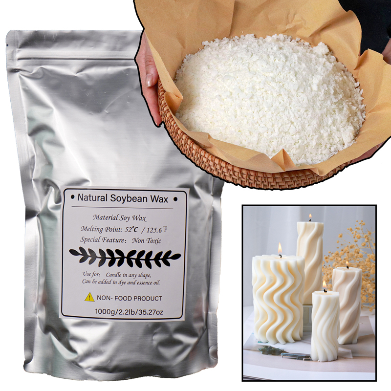 1000g 500g 250g 100g Natural S - Candle Making Kits ulasan dan harga