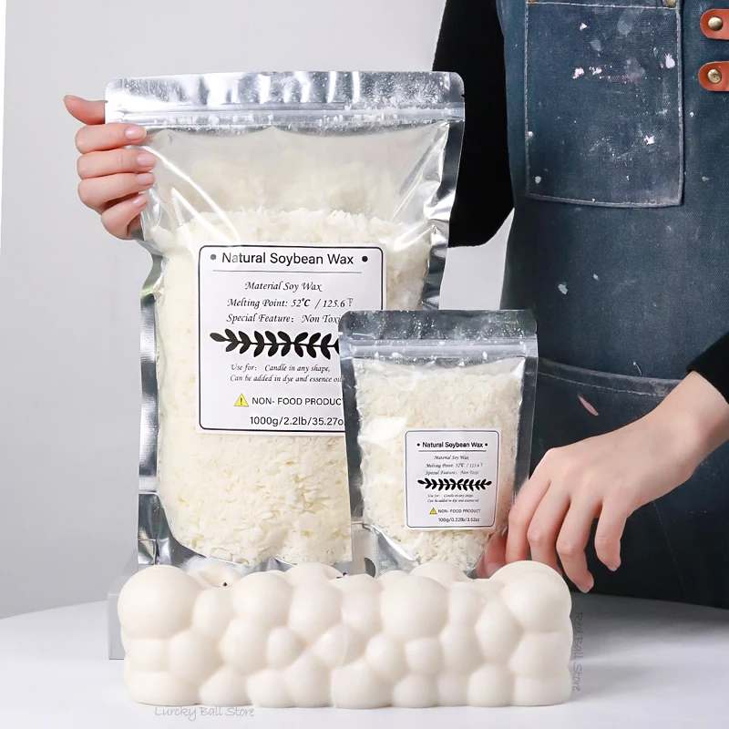 1000g 500g 250g 100g Natural S - Candle Making Kits ulasan dan harga