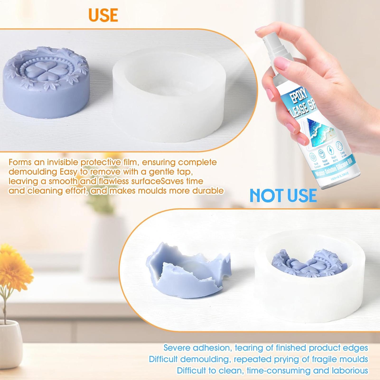 100ml Silicone Release Spray E - Candle Making Workshop ulasan dan harga