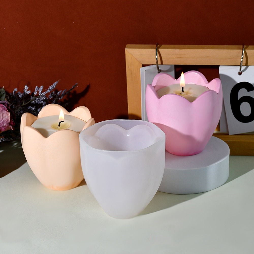 Tulip Candle Holder Silicone M - Candle Making Tips ulasan dan harga