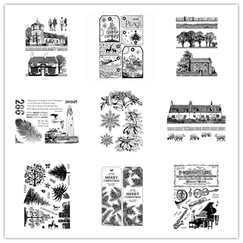 10*14cm DIY New Clear Stamps F - Candle Making Newcastle ulasan dan harga