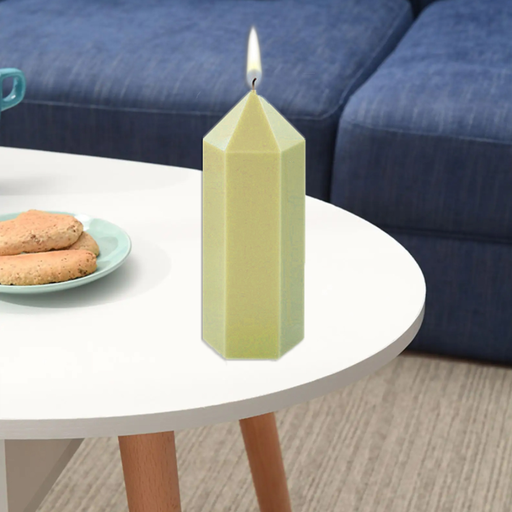 3D Hexagonal Column Candle Mol - Candle Making Workshop ulasan dan harga