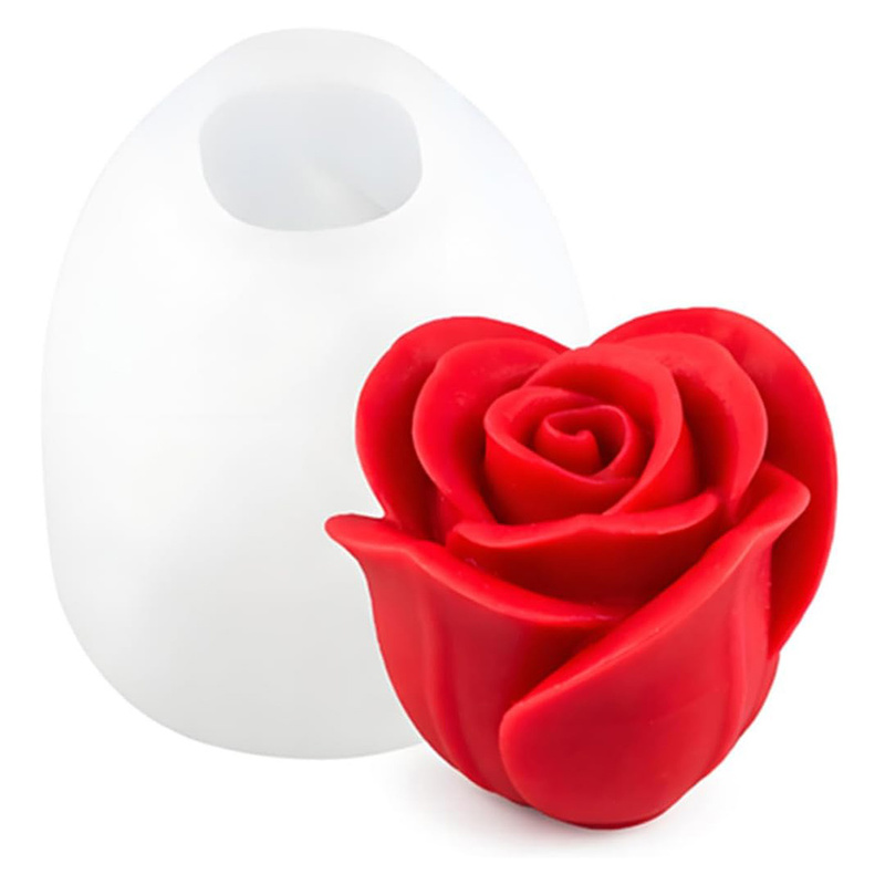 2Only3DRose silicone mold，Used - Candle Making Process ulasan dan harga