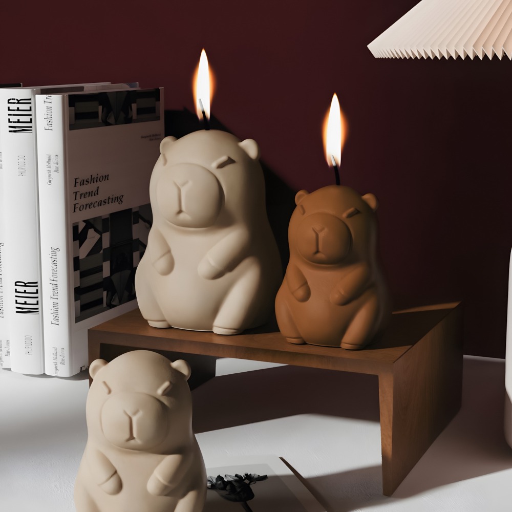 Standing Capybara Scent Candle - Candle Making Tips ulasan dan harga