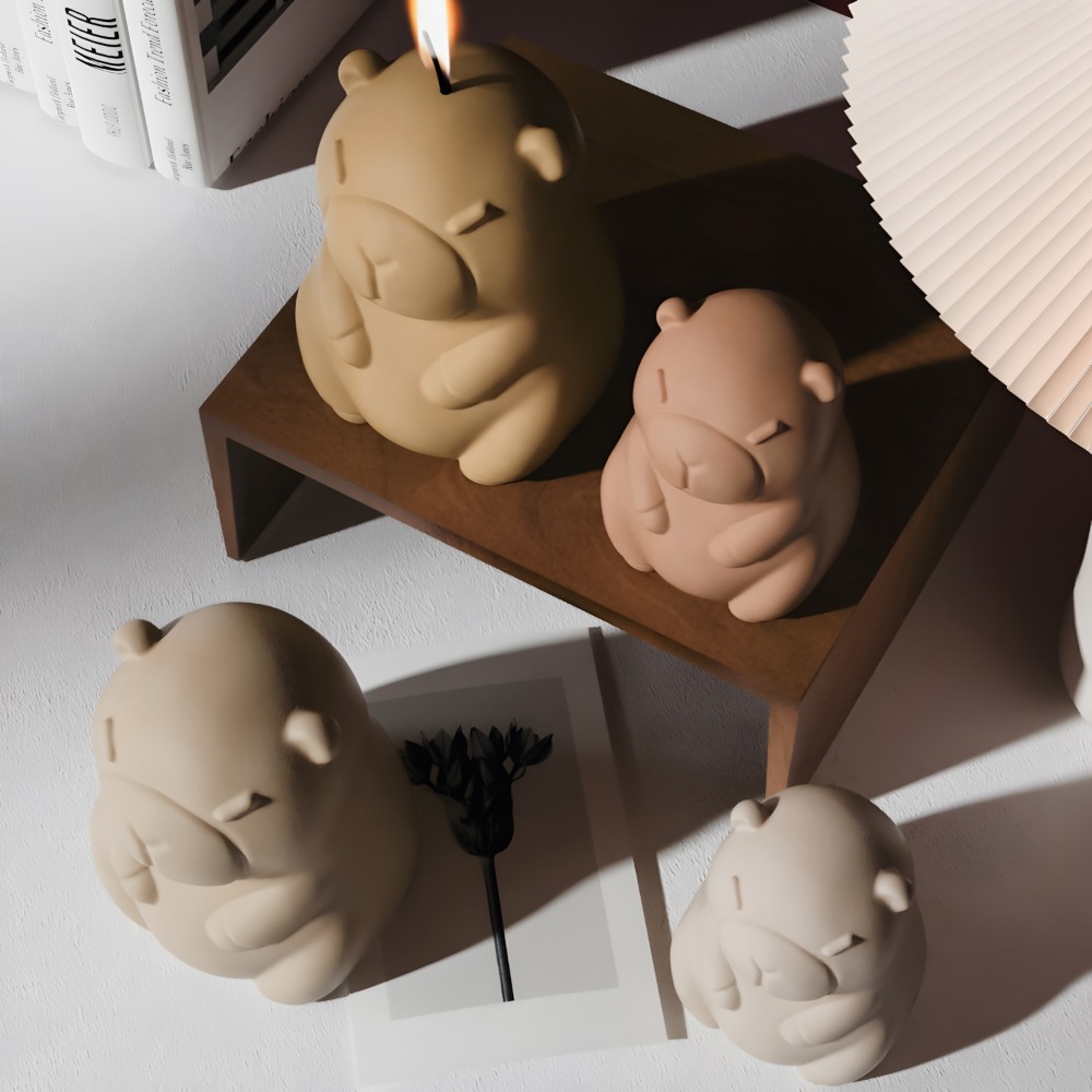 Standing Capybara Scent Candle - Candle Making Tips ulasan dan harga