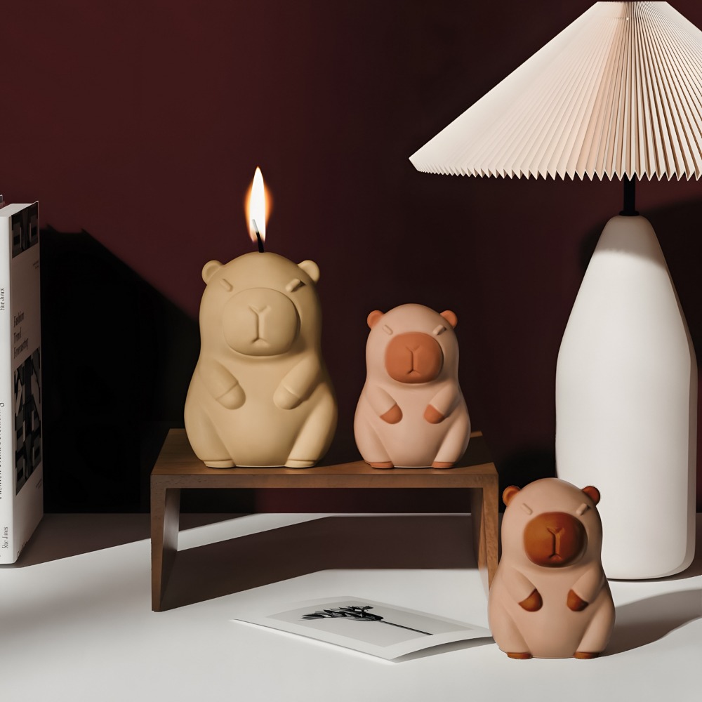 Standing Capybara Scent Candle - Candle Making Tips ulasan dan harga