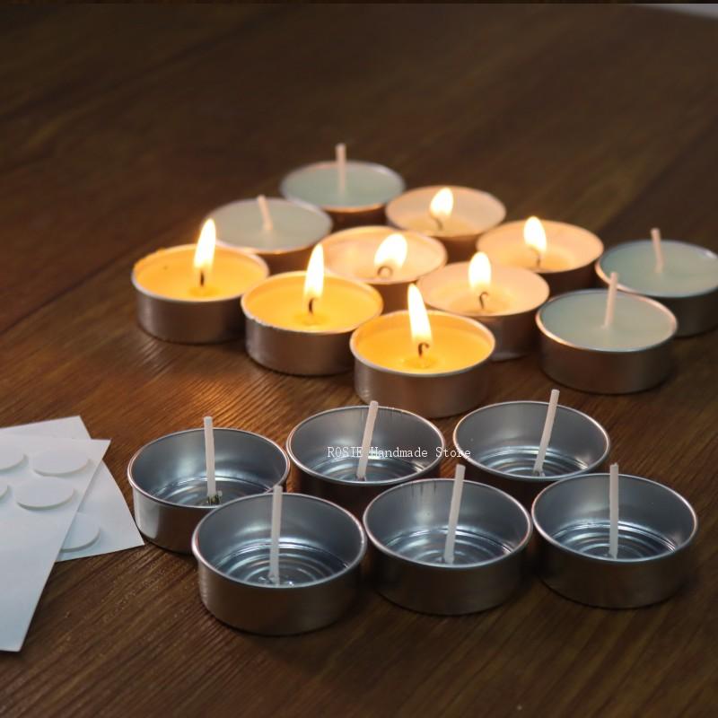Empty Tea Wax Circular Aluminu - Candle Making Tips ulasan dan harga