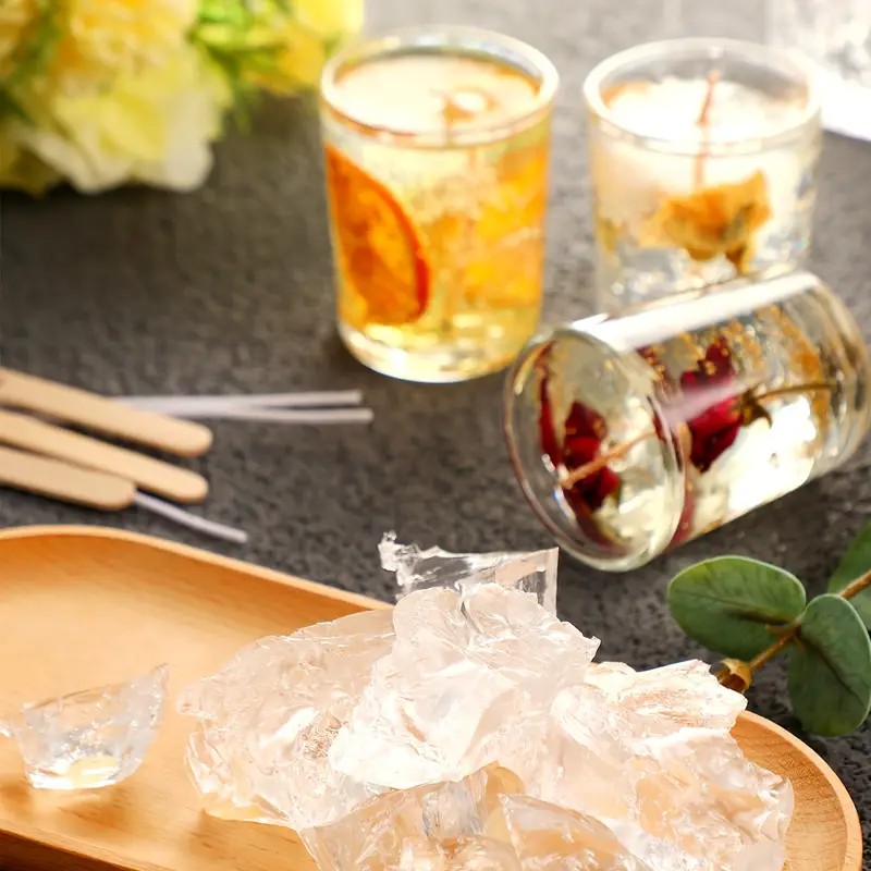 Transparent Crystal Wax, Jelly - Candle Making Tips ulasan dan harga