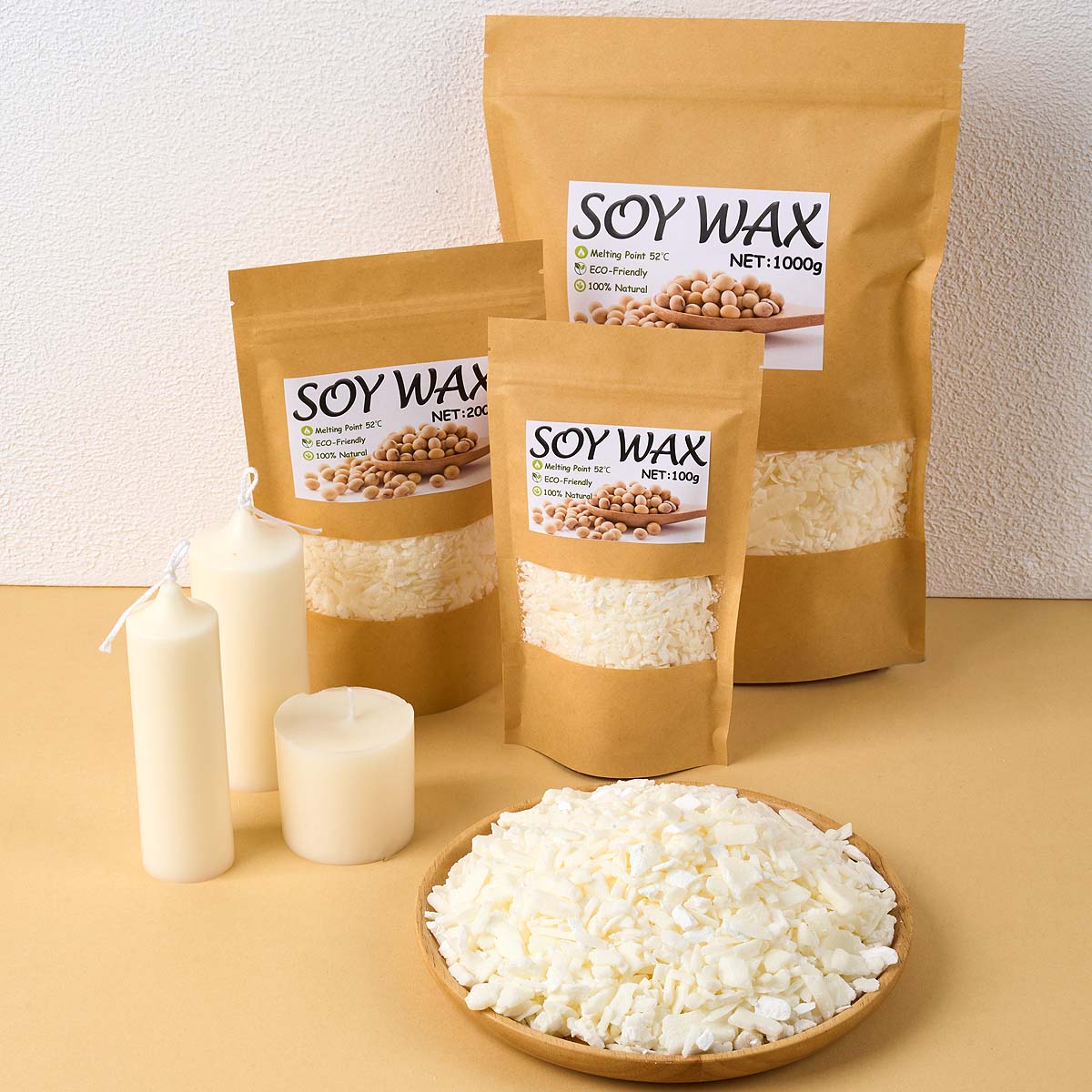 1 Pounds Pure White Soy Wax Fo - Candle Making Tips ulasan dan harga