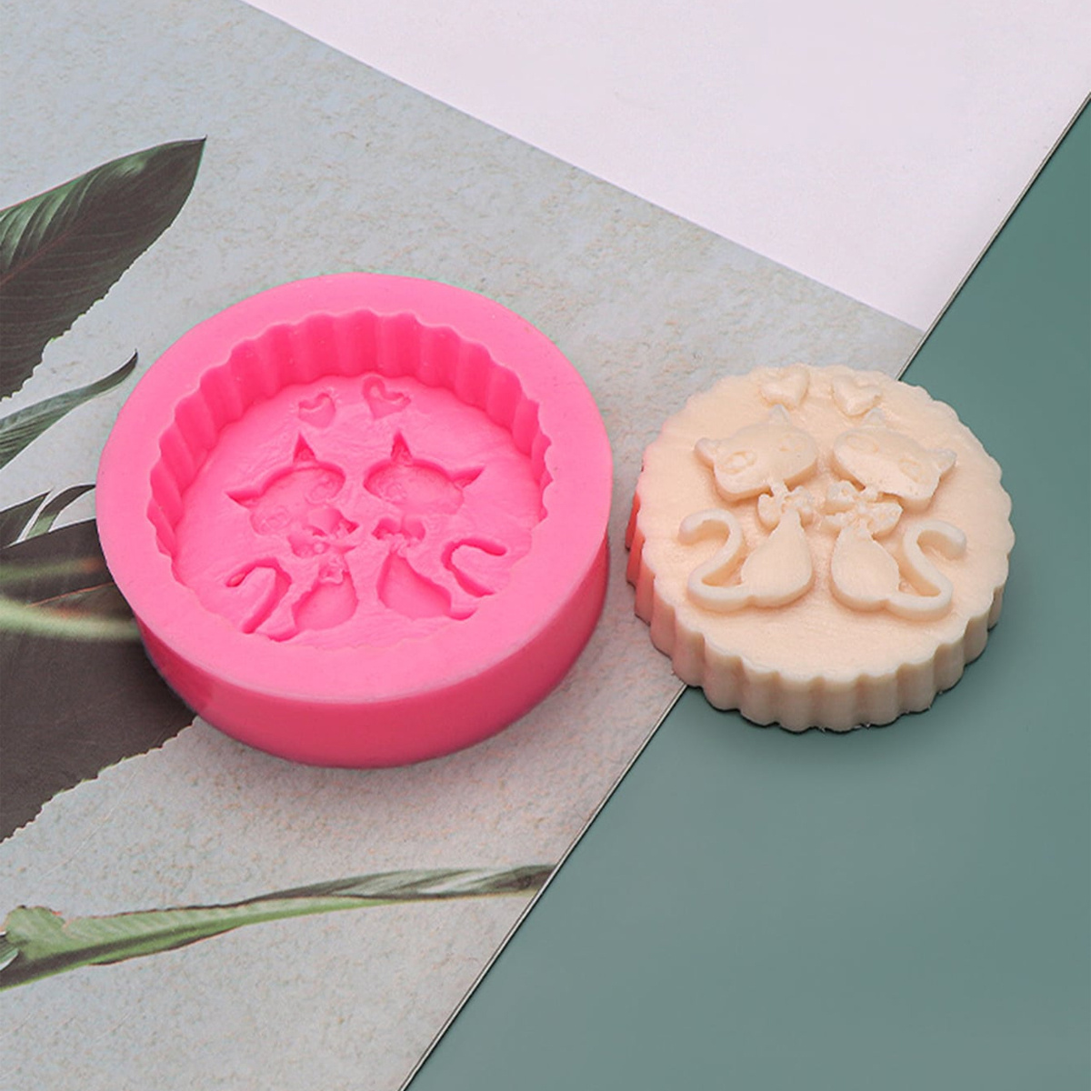 1-Piece Silicone Cat Soap Mold - Candle Making Tips ulasan dan harga
