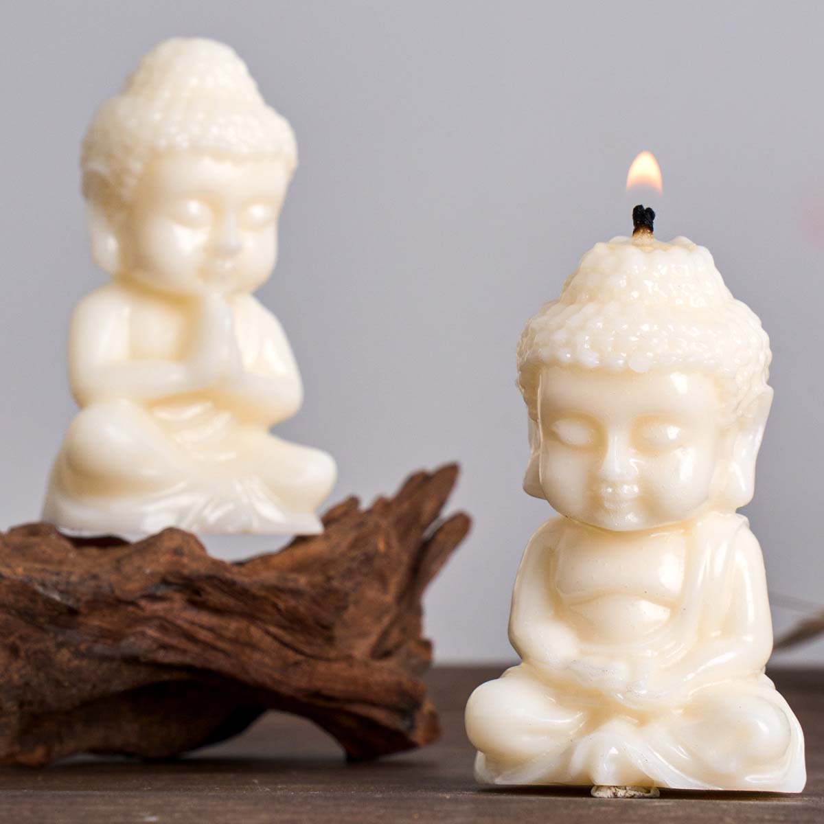 3D Buddha Silicone Candle Mold - Candle Making Process ulasan dan harga