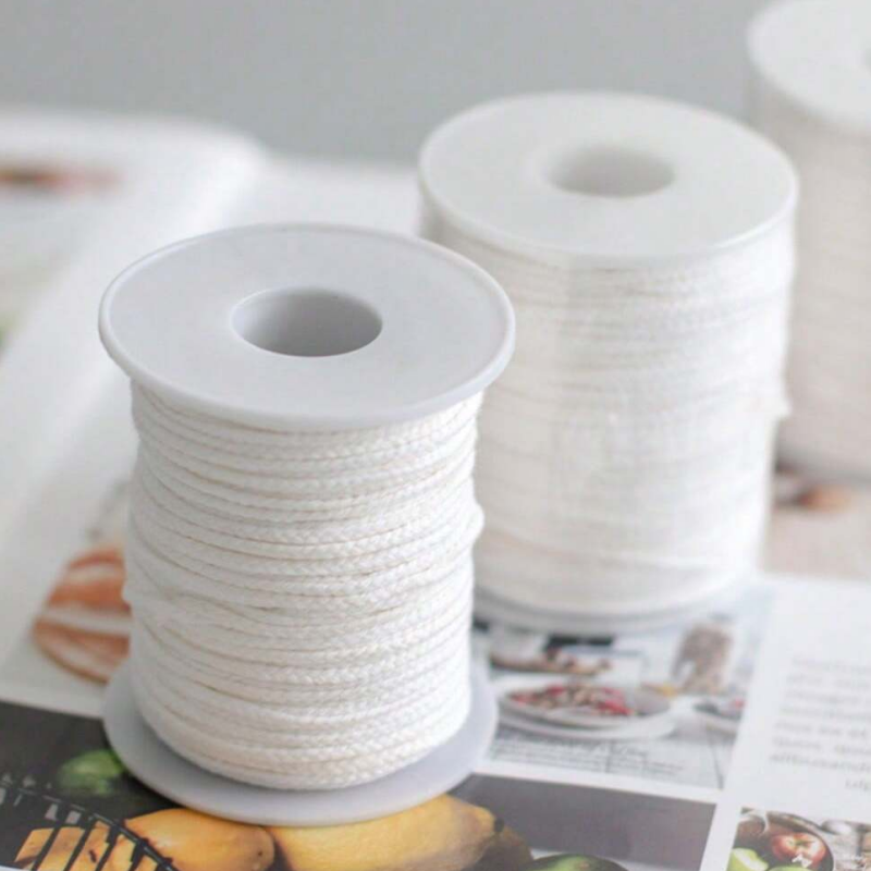 1 Roll Candle Cotton Wicks +10 - Candle Making Workshop ulasan dan harga