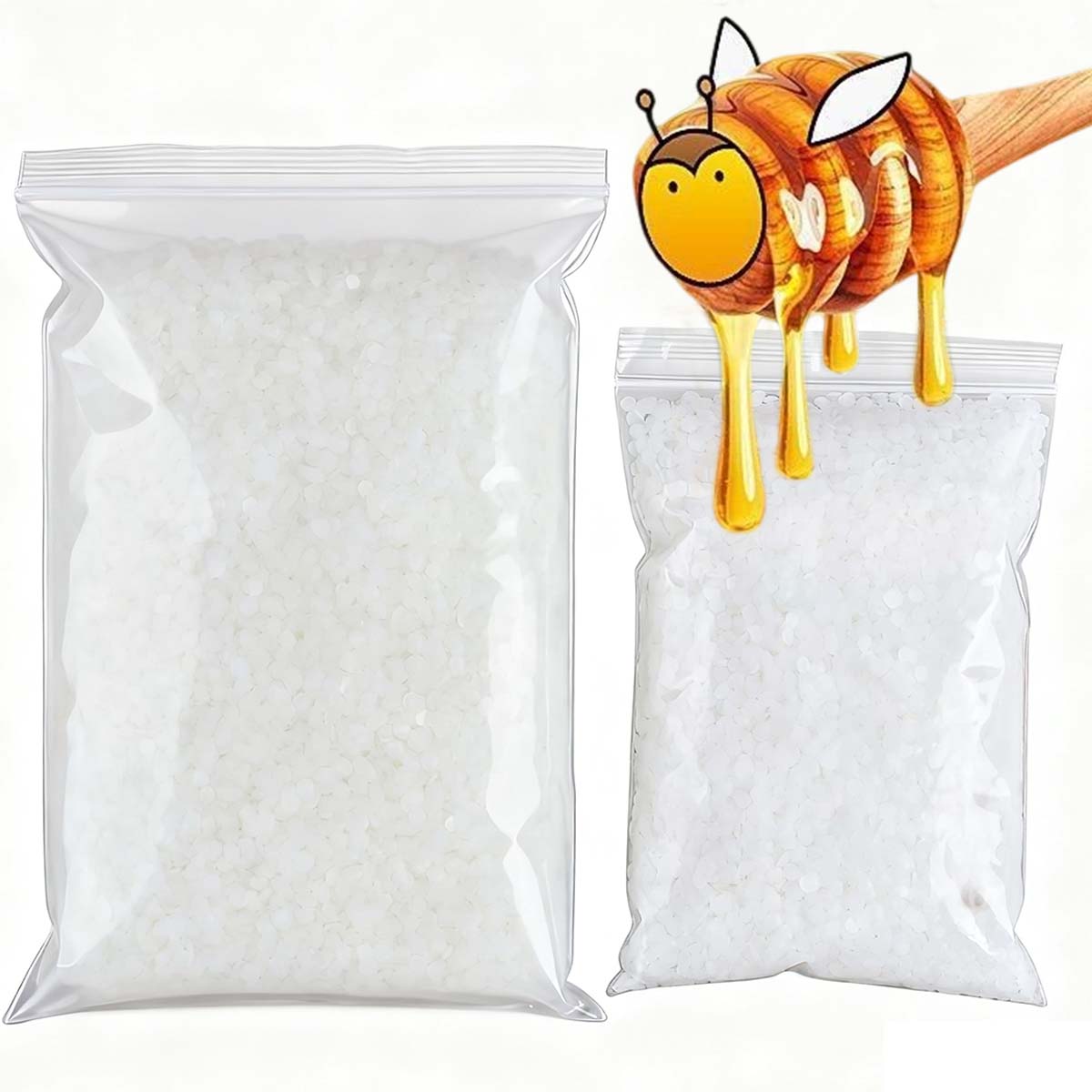 200g-1000g White Beeswax Pure  - Candle Making Tips ulasan dan harga