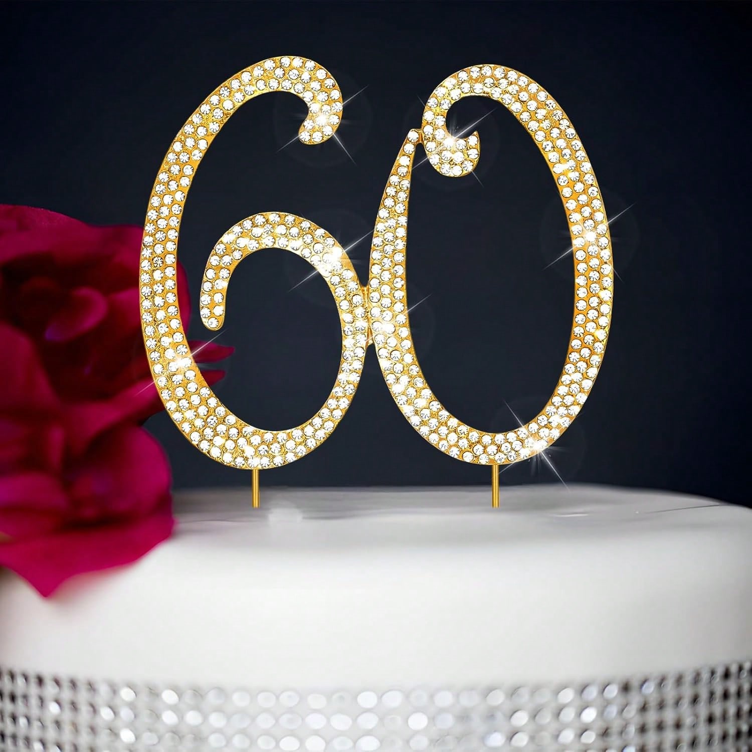 Large Gold Rhinestone Number C - Candle Making Workshop ulasan dan harga