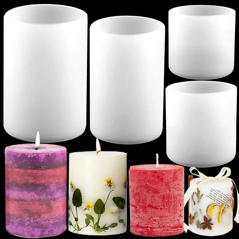 Cylinder Silicone Candle Molds - Candle Making Tips ulasan dan harga