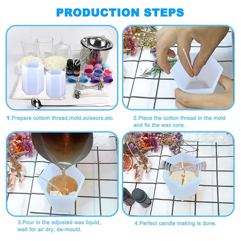 Cylinder Silicone Candle Molds - Candle Making Tips ulasan dan harga