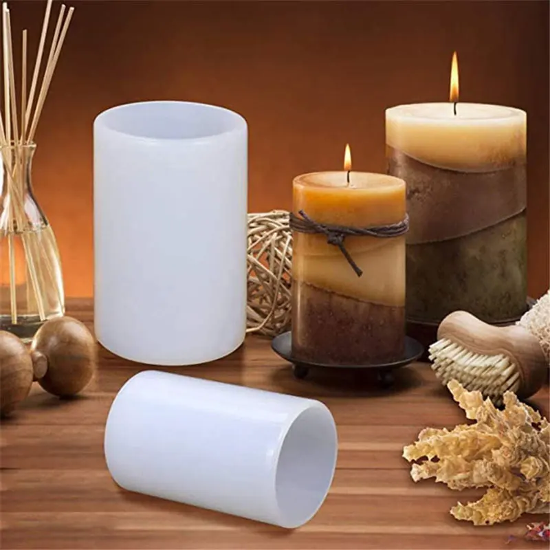 Cylinder Silicone Candle Molds - Candle Making Tips ulasan dan harga