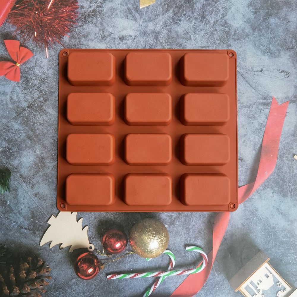 12 Cavity Square Silicone Soap - Candle Making Tips ulasan dan harga