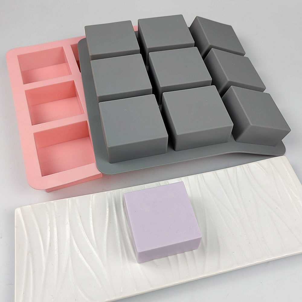 9 Hole Square Silicone Soap Mo - Candle Making Process ulasan dan harga