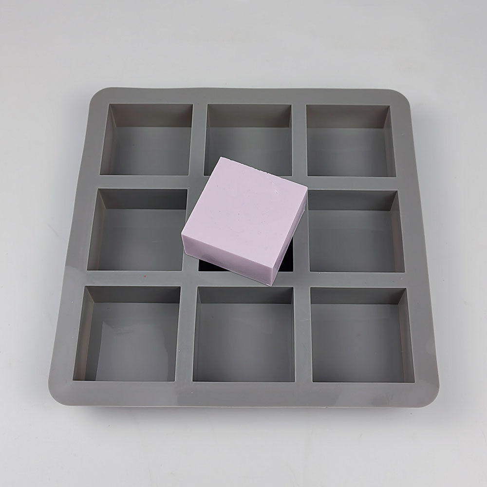 9 Hole Square Silicone Soap Mo - Candle Making Process ulasan dan harga