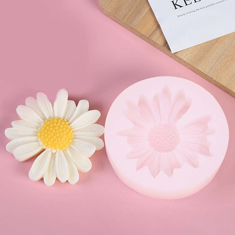 DIY Candle Silicone Mold Daisy - Candle Making Tips ulasan dan harga