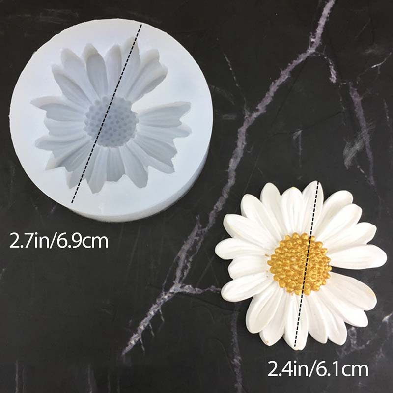 DIY Candle Silicone Mold Daisy - Candle Making Tips ulasan dan harga