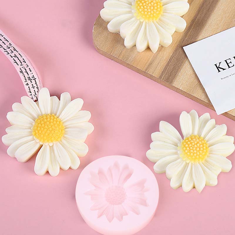 DIY Candle Silicone Mold Daisy - Candle Making Tips ulasan dan harga