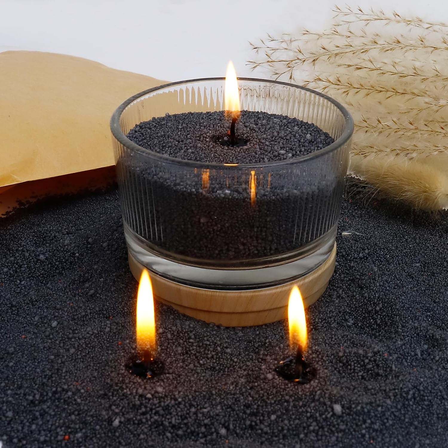 Black Candle Sand with Wick, 2 - Candle Making Tips ulasan dan harga
