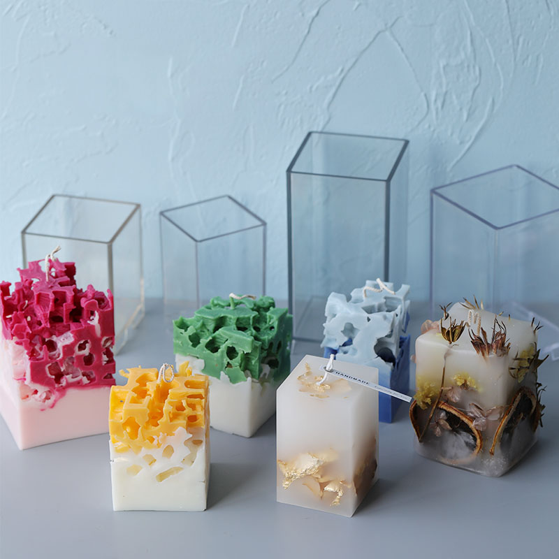 3D Square Rectangle Column Can - Candle Making Kits ulasan dan harga