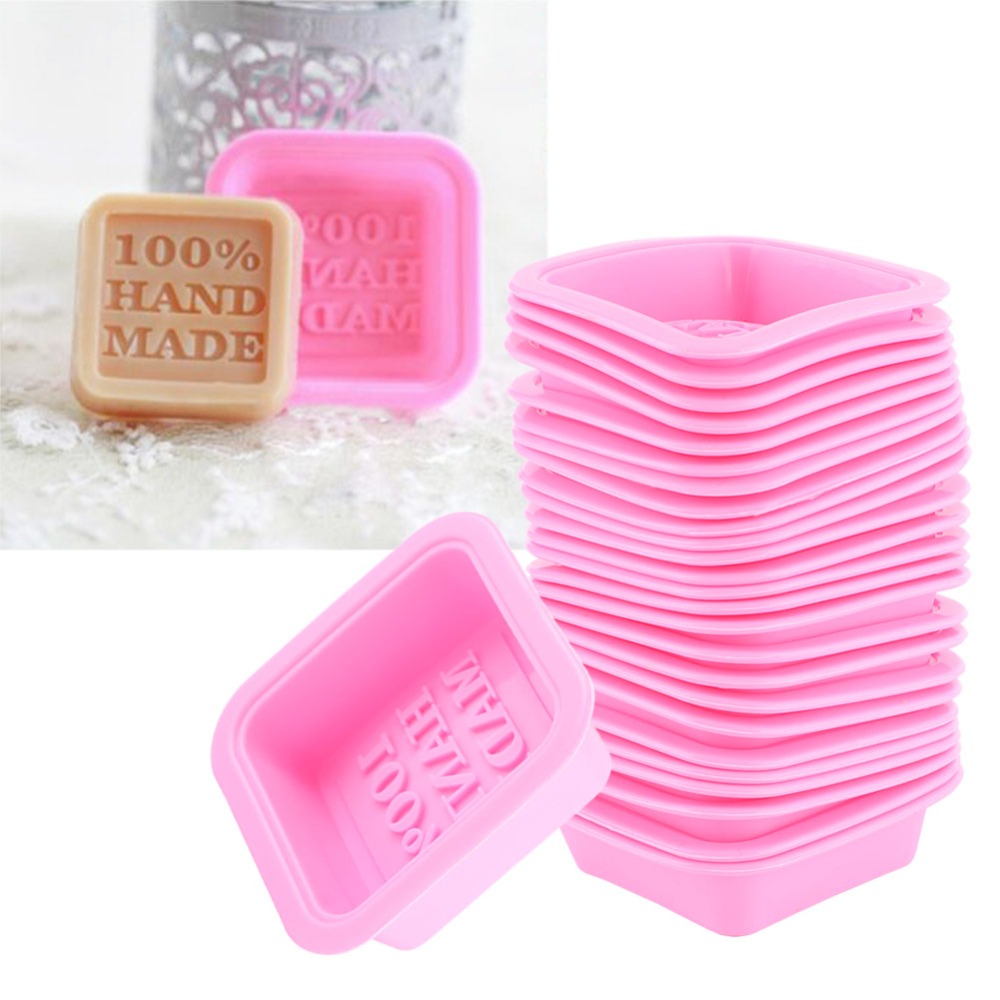 25PCS Silicone Silicone Soap M - Candle Making Process ulasan dan harga