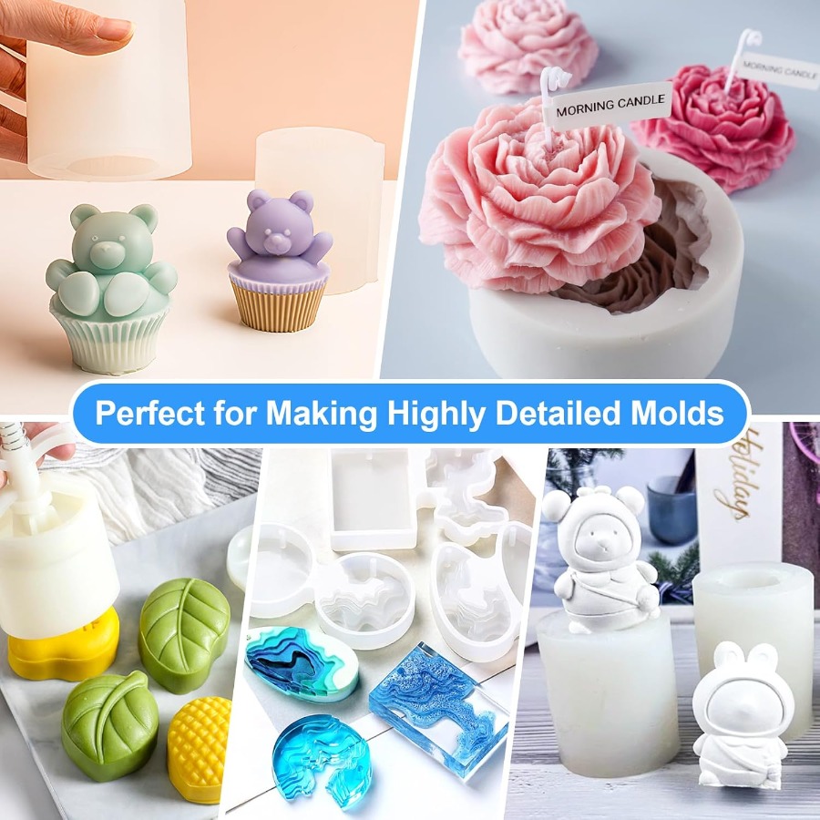 Silicone Mold Making Kit, 38.8 - Candle Making Kits ulasan dan harga